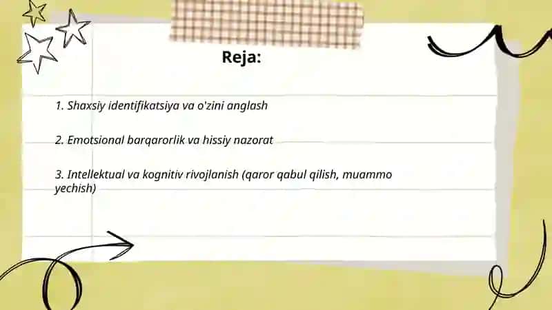 Yetuklik davri psixologik xususiyatlari 2