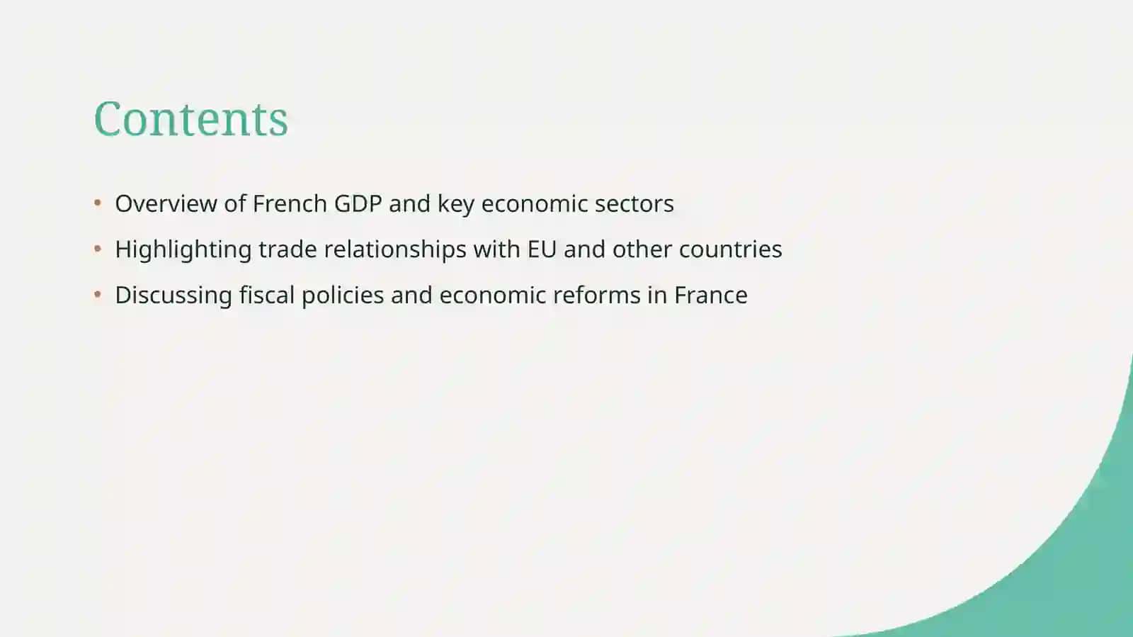 France economy 2