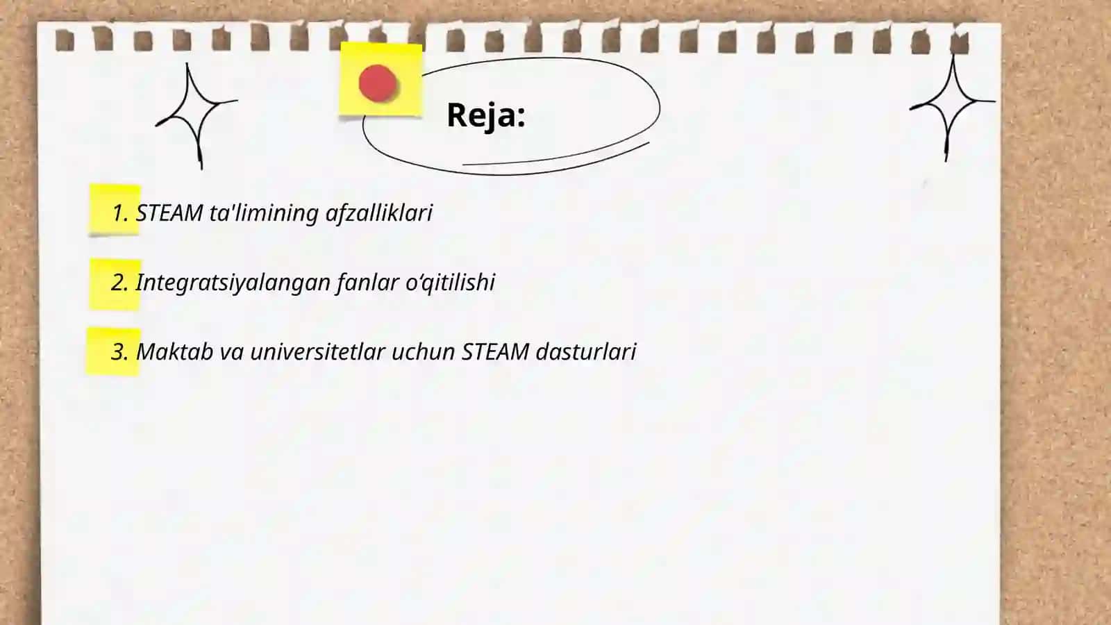 STEAM ta‘lim texnalogiyasi va lohiyalashtirish 2