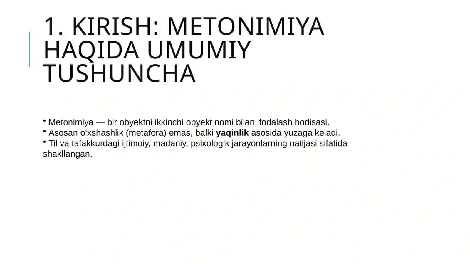 Metonimiya hodisasiga ilmiy munosabat 2