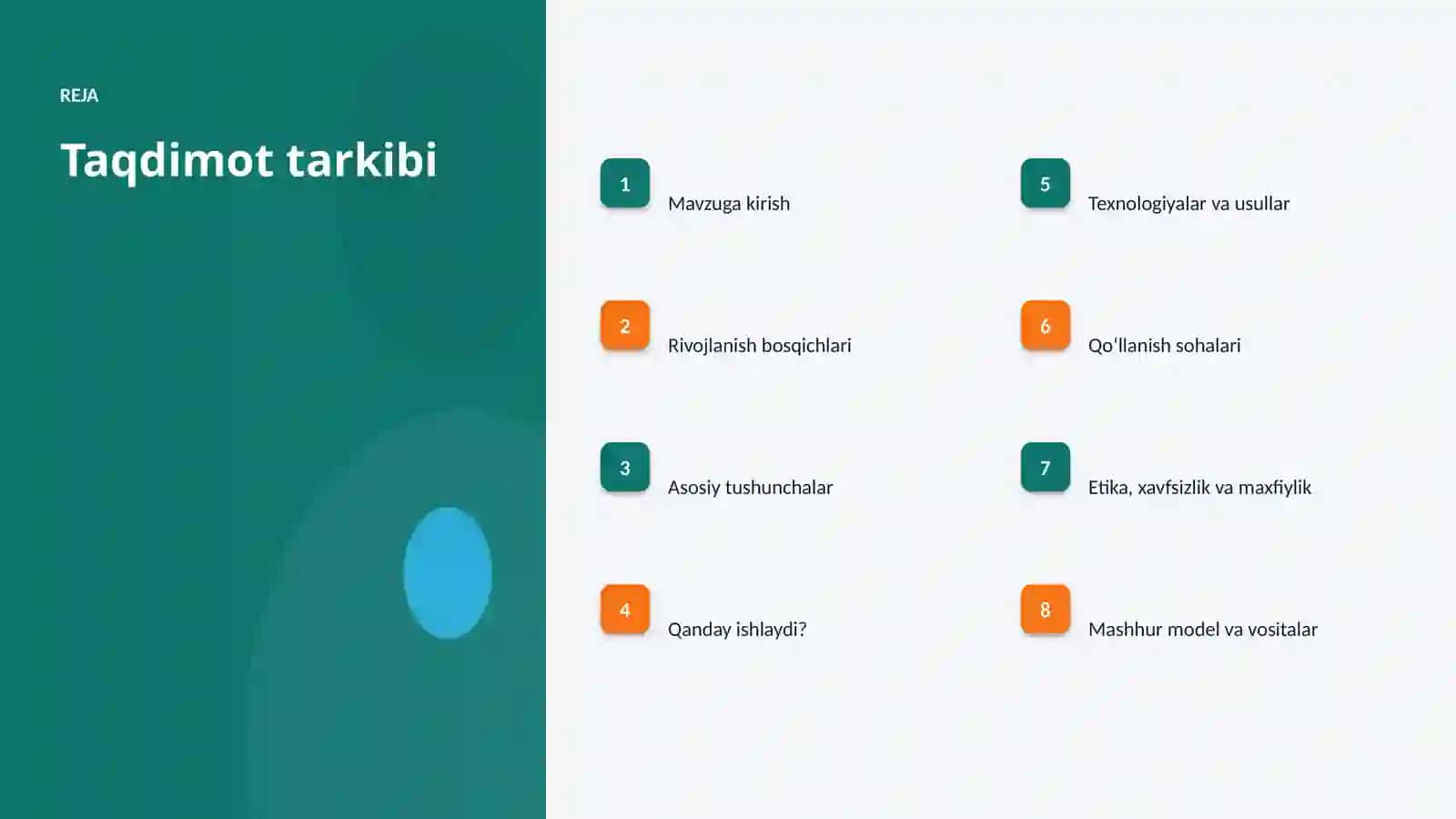 SUNʼIY INTELLEKT • PROFESSIONAL TAQDIMOT 2