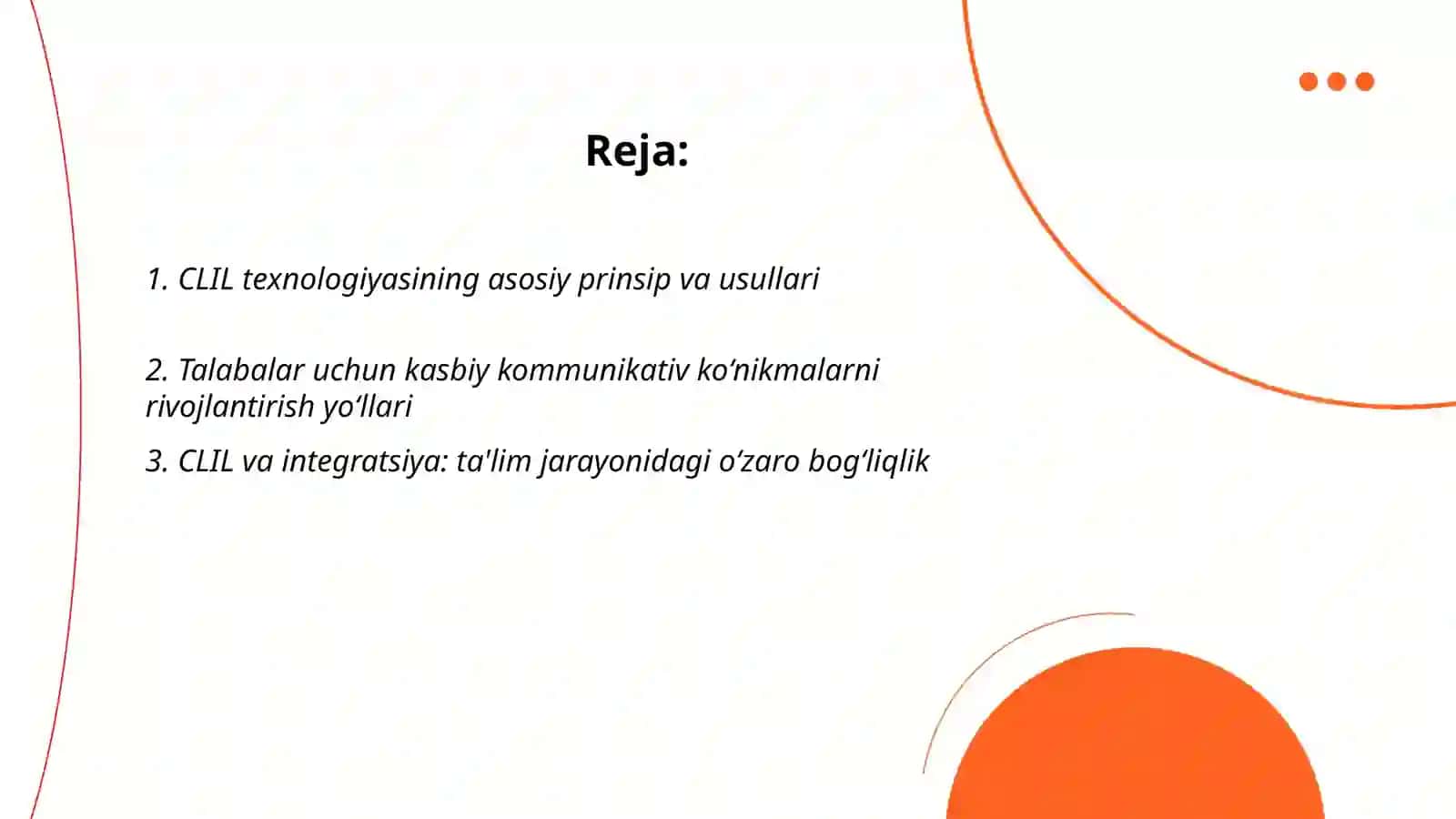 CLIL texnologiyasining integrativ imkoniyatlari 2