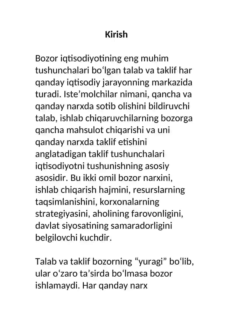 Talab va Taklif 2