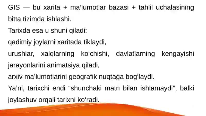GIS (Geografik axborot tizim) 2