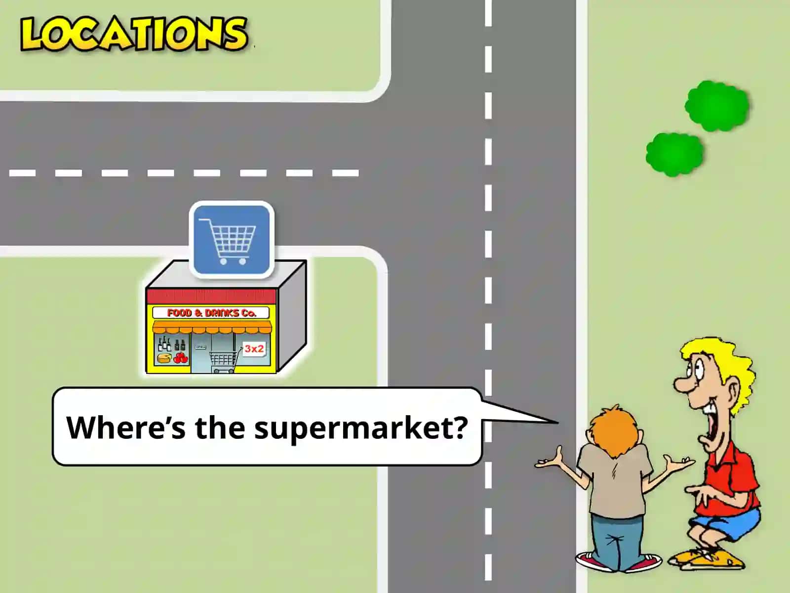 Qayerda supermarket bor? 2