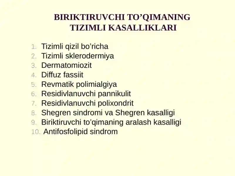 Tizimli Qizil Bo’richa 2