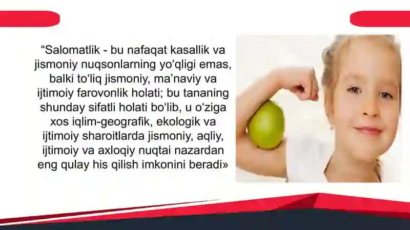 Salomatlikning psixologik asosi 2