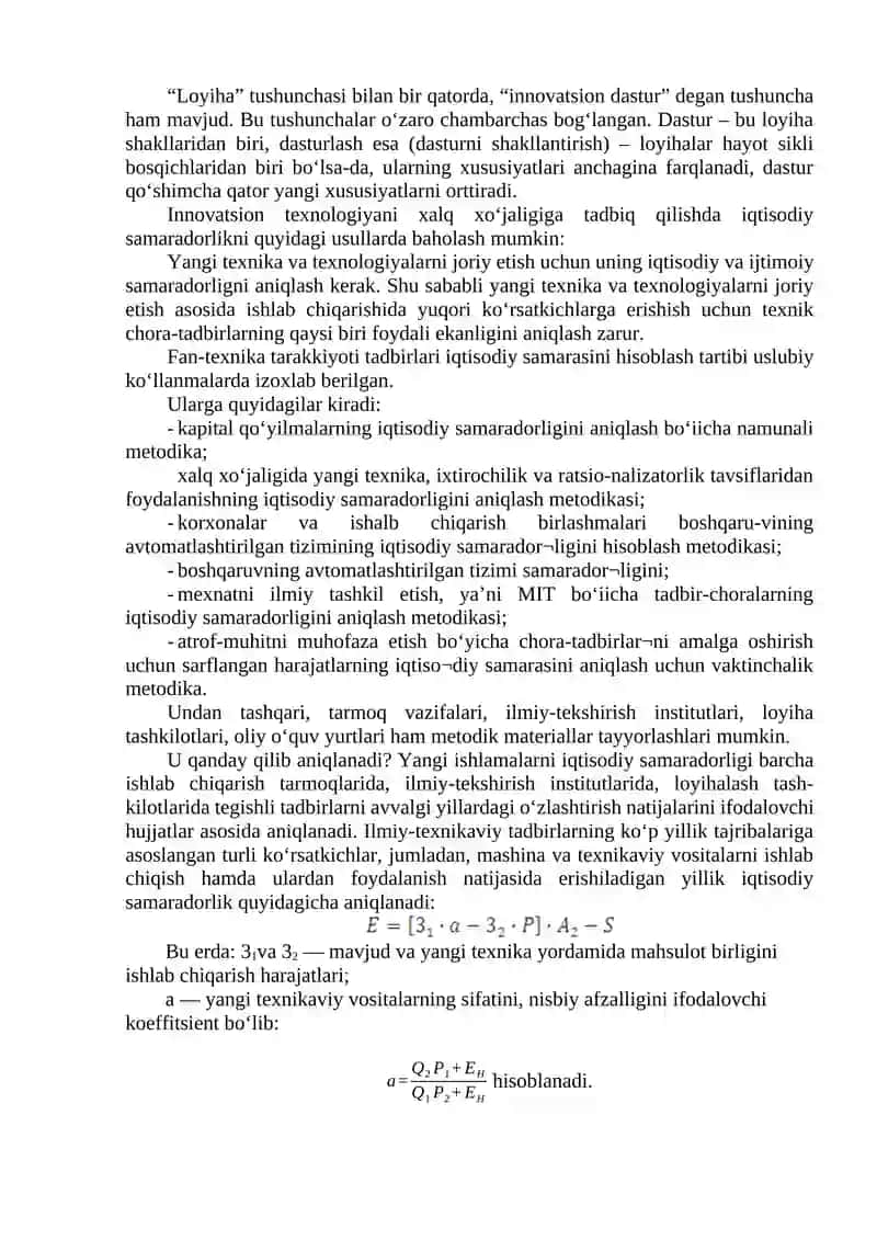 INNOVATSION LOYIHALARNI MOLIYALASHTIRISH TIZIMI 2