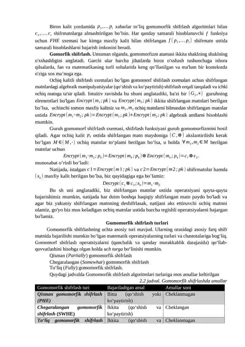 Kriptografiyaning zamonaviy sohalari 2