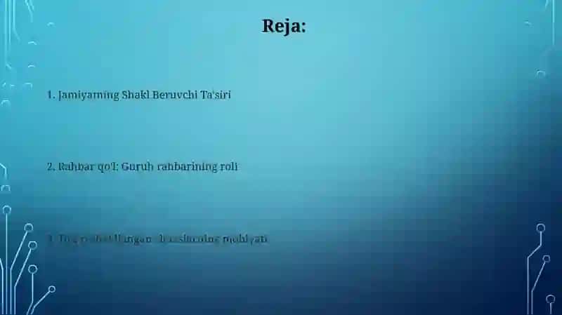 Guruh rahbarining ishi 2