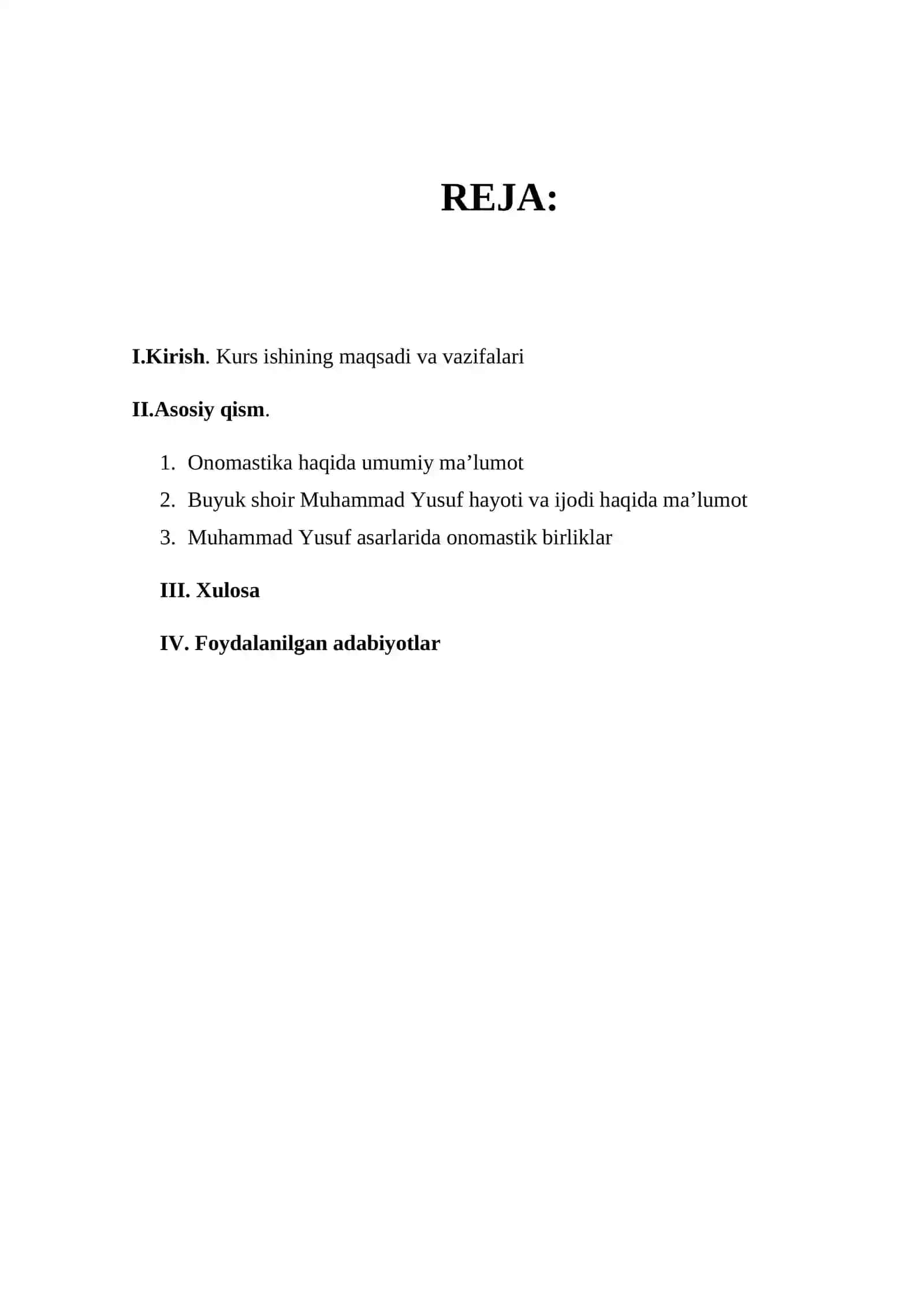 Muhammad Yusuf asarlarida onomastik birliklar 2