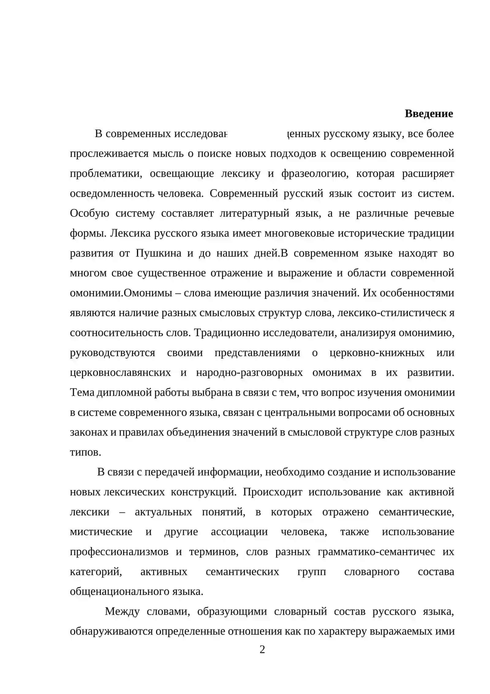 Особенности изучения омонимии на уроках русского языка в школе 2