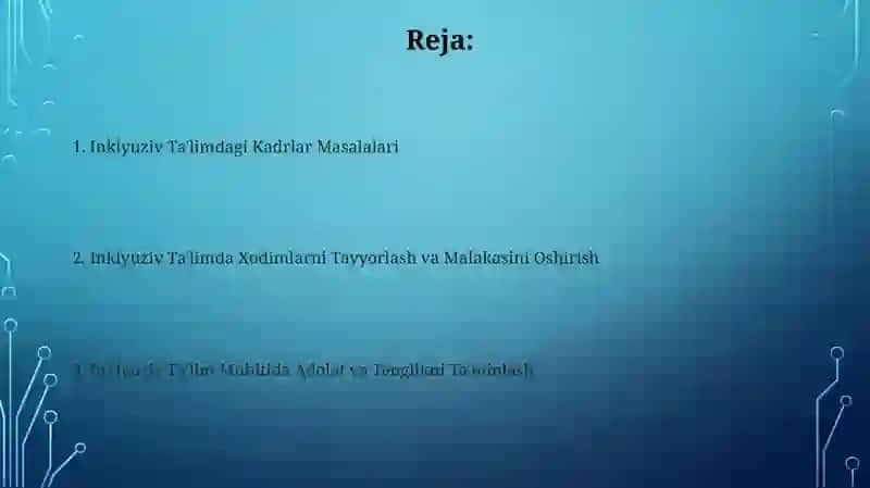 Inklyuziv Ta'limdagi Kadrlar Masalalari 2