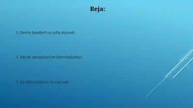 Davlat byudjeti 2