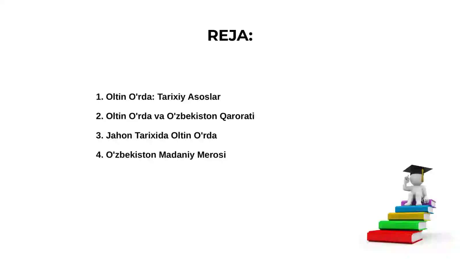Oltin O'rda:O'zbekiston Tarixi va Jaxon tarixi 2