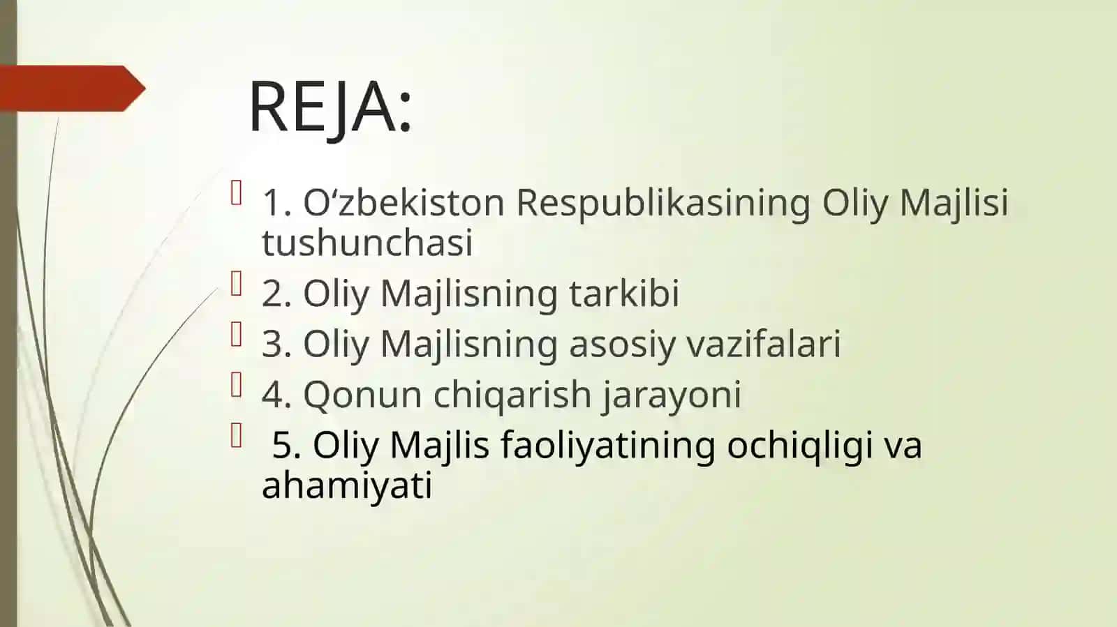 Oʻzbekiston Respublikasining Oliy Majlisi 2
