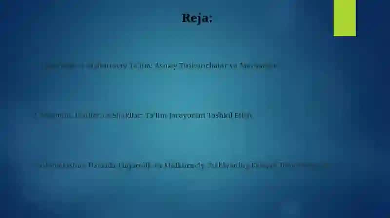 Fuqarolik va Mafkuraviy Ta’lim 2