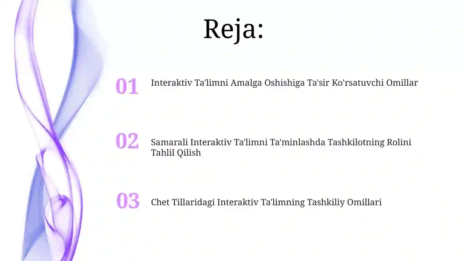 Chet Tillaridagi Interaktiv Ta'limning Tashkiliy Omillari 2