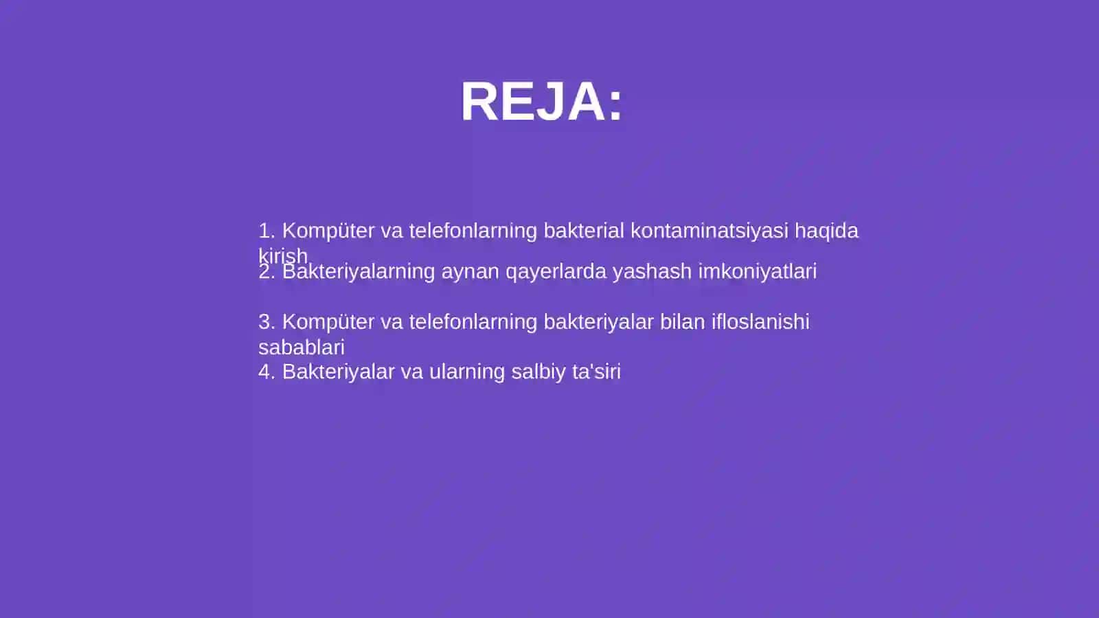Kompyuter va telefonlarning bakteriyal kontaminatsiyasi 2