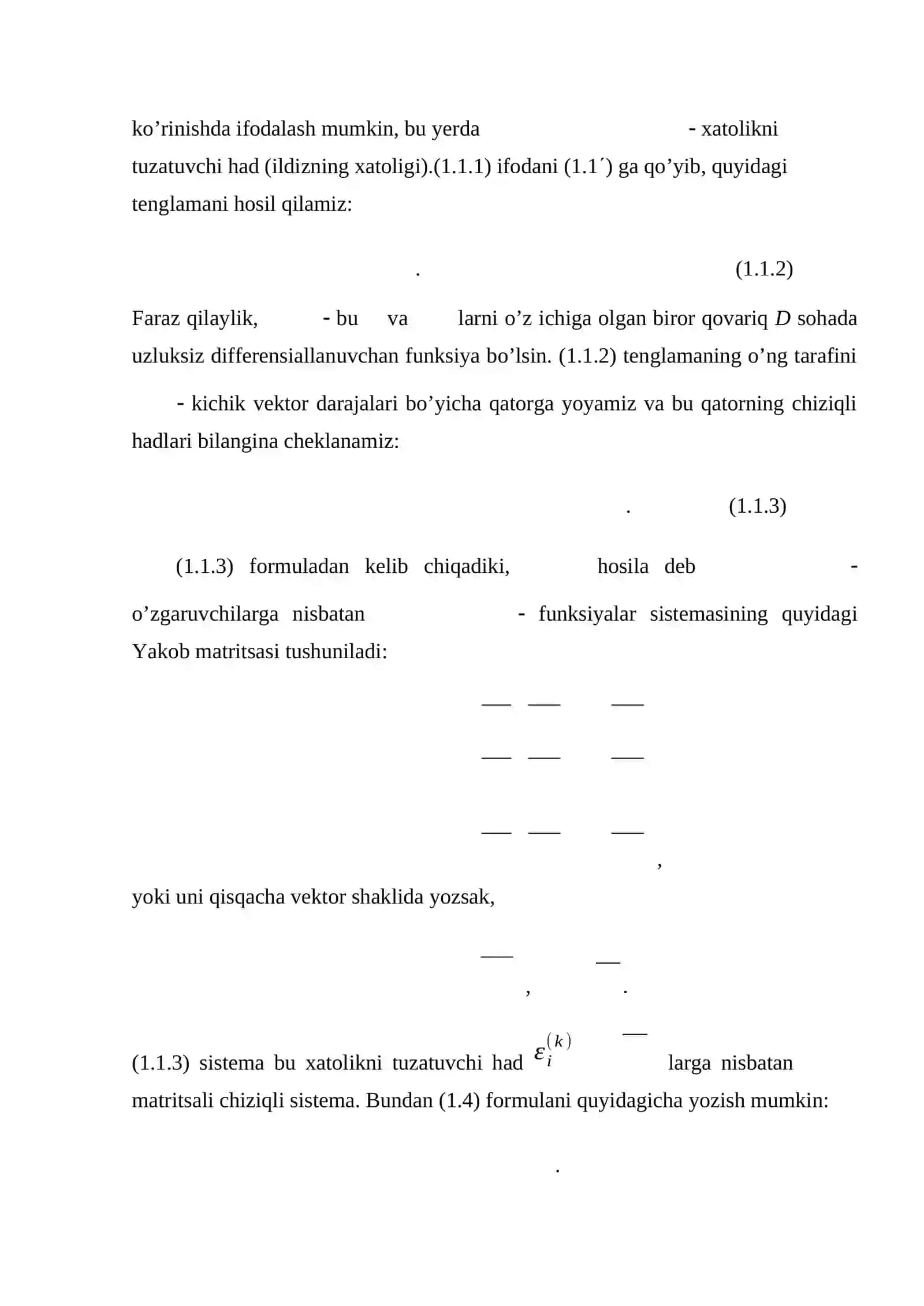 Nochiziqli tenglamalar sistemasi yechimi 2