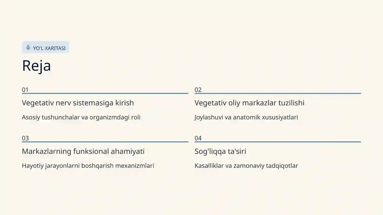 Vegetativ oliy markazlar va ularning funksional ahamiyati 2