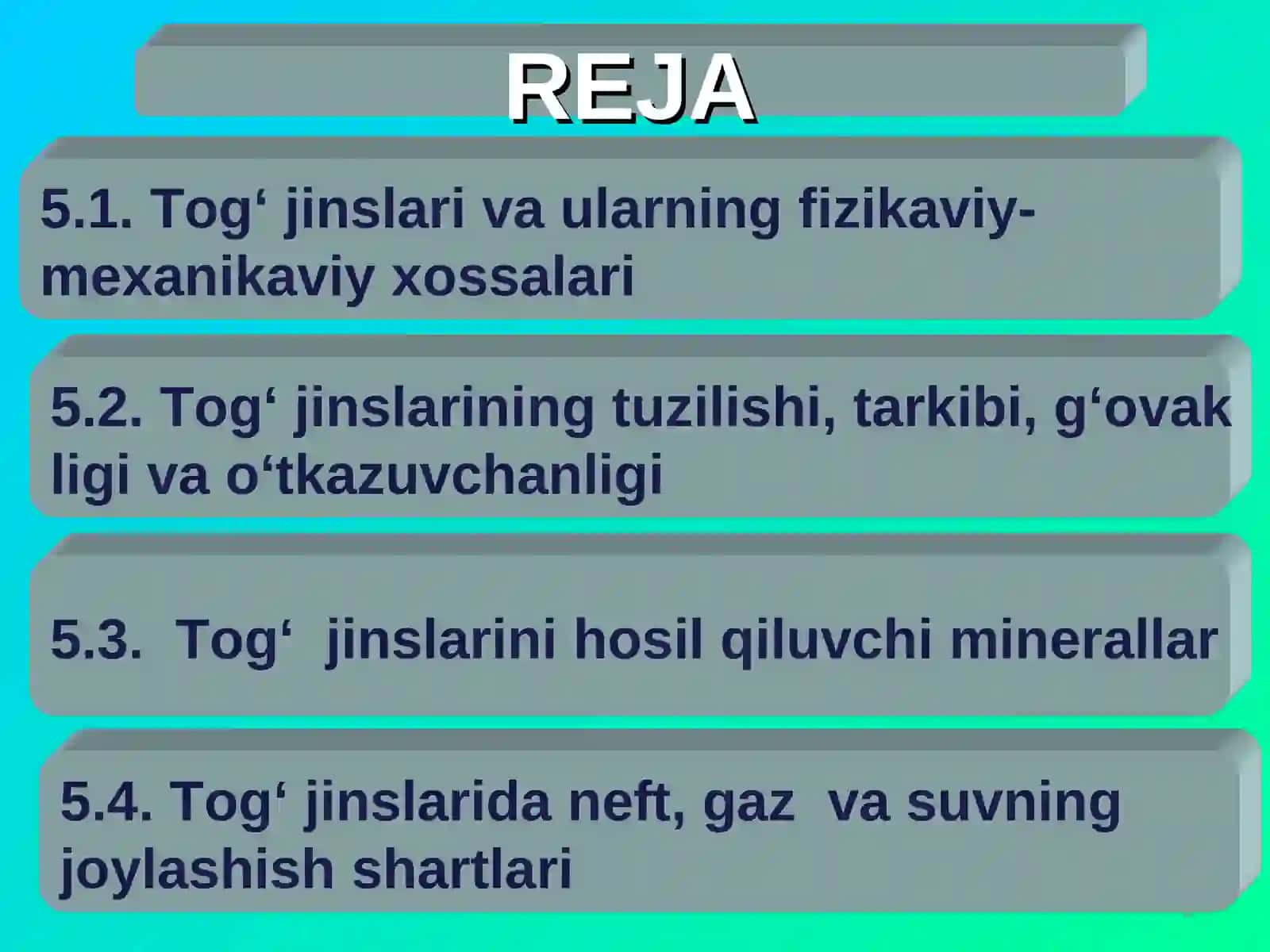 TOG‘ JINSLARINING FIZIK-MEXANIK XOSSALARI 2
