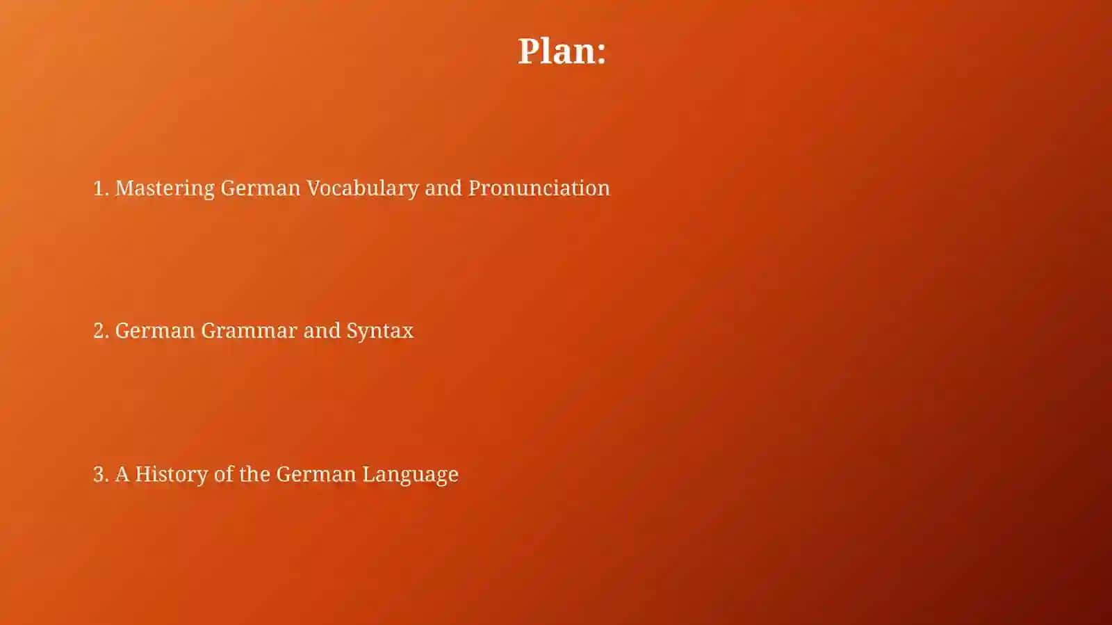 Mastering German Vocabulary and Pronunciation 2