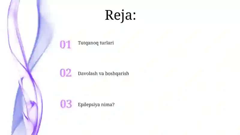 Epilepsiya yani tutqanoq kasaligi 2