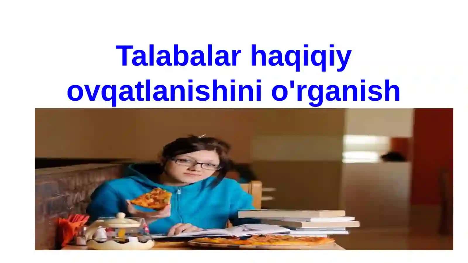 Ovqatlanish va Salomatlik 2