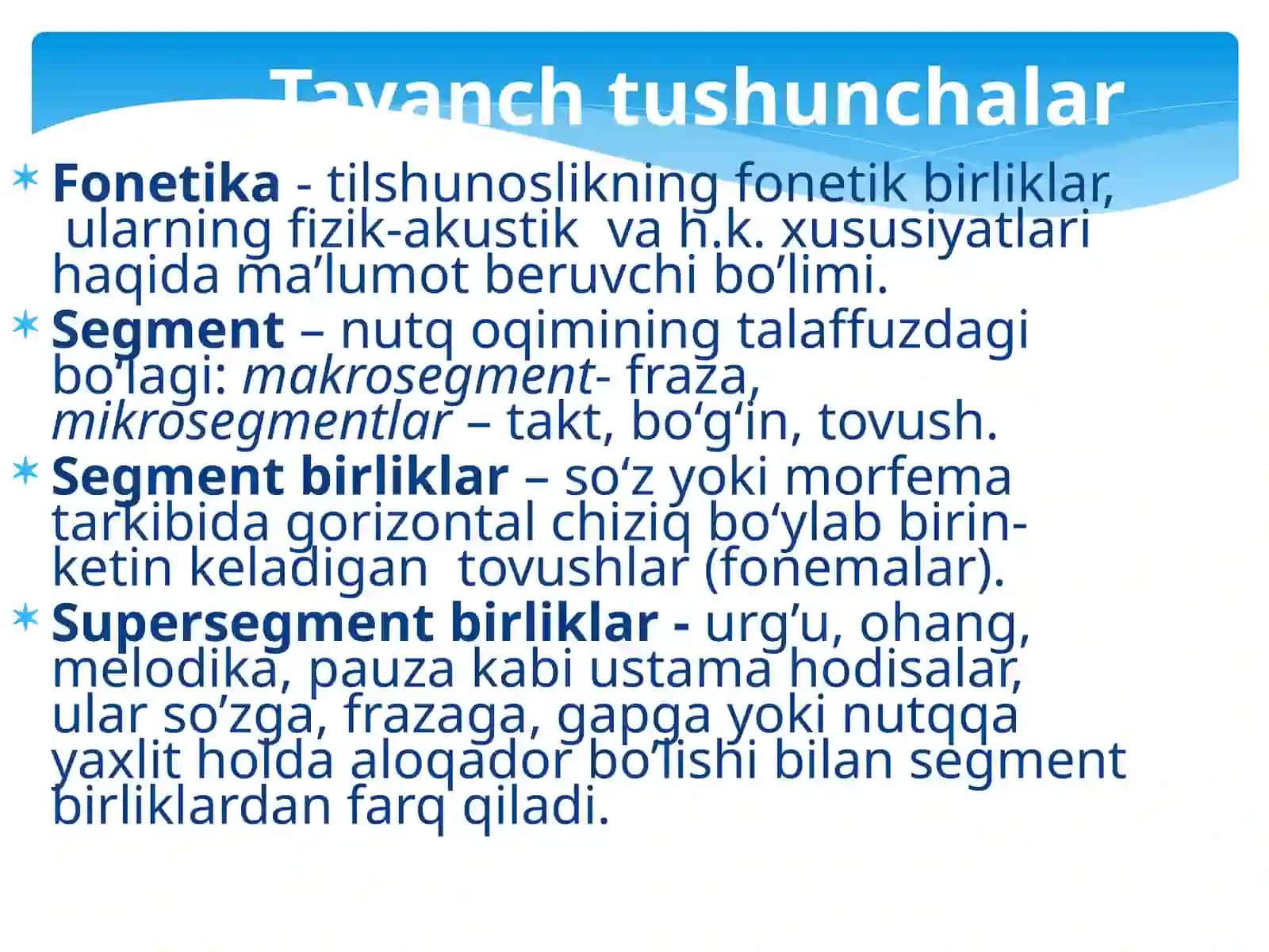 Fonetika va fonologiya 2