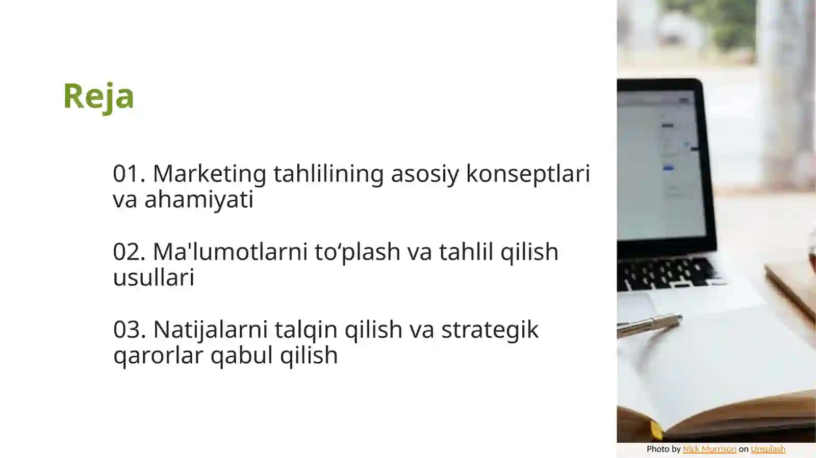 Marketing tahlili 2