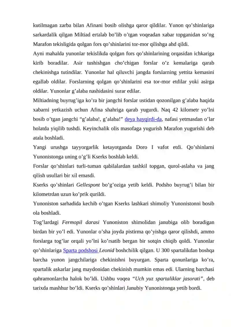 Yunon Fors Urushlari 2
