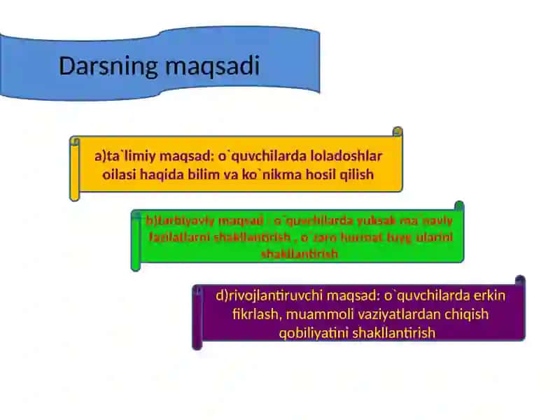Loladoshlar oilasi 2