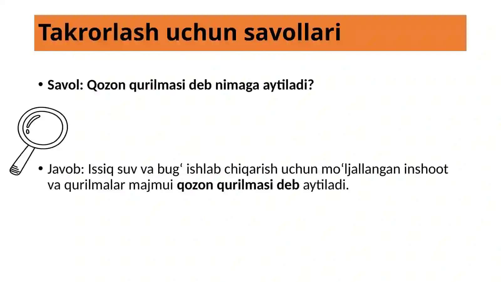 Qozonqurilmasi to'g'risida asosiy tushunchalar 2