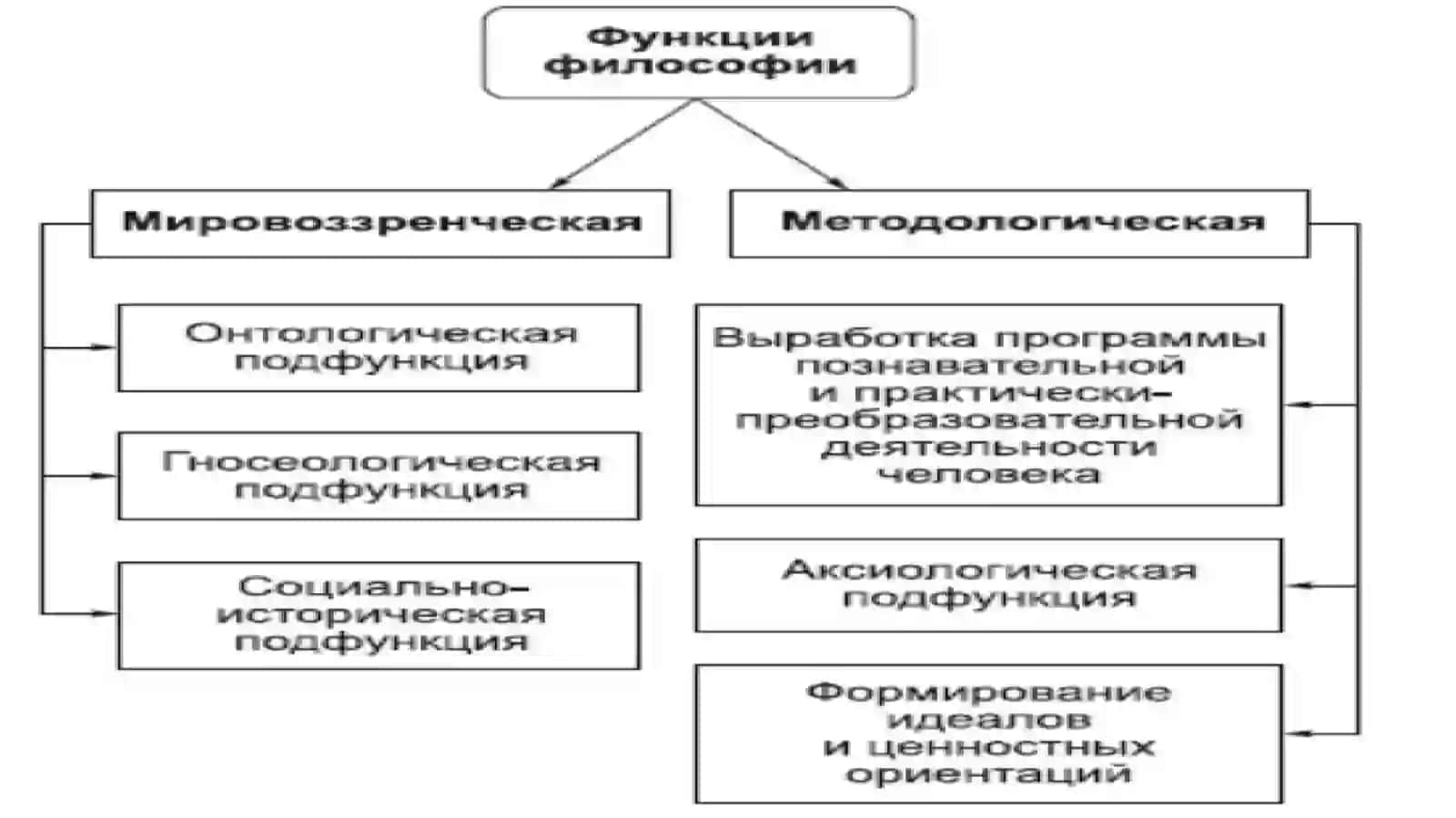 Функции философии: методологическая, критическая, мировоззренческая, прогностическая (с примерами) 2