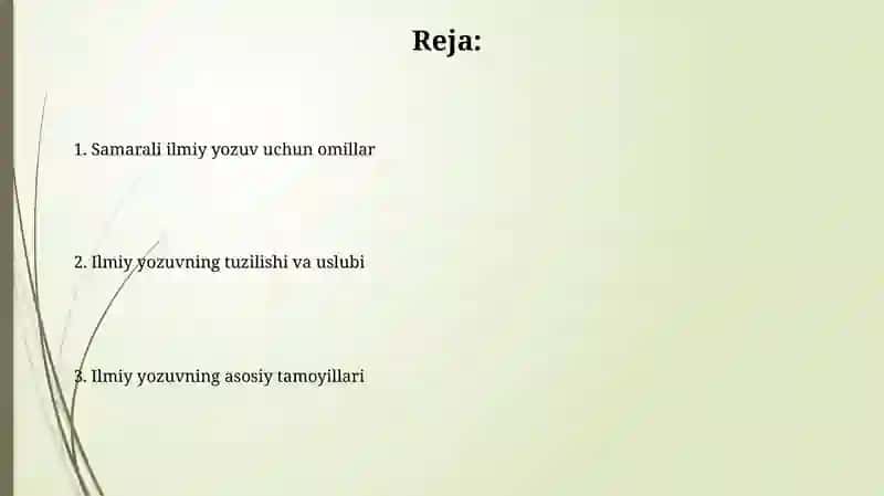 Ilmiy yozuvning samaradorligini oshirish omillari 2