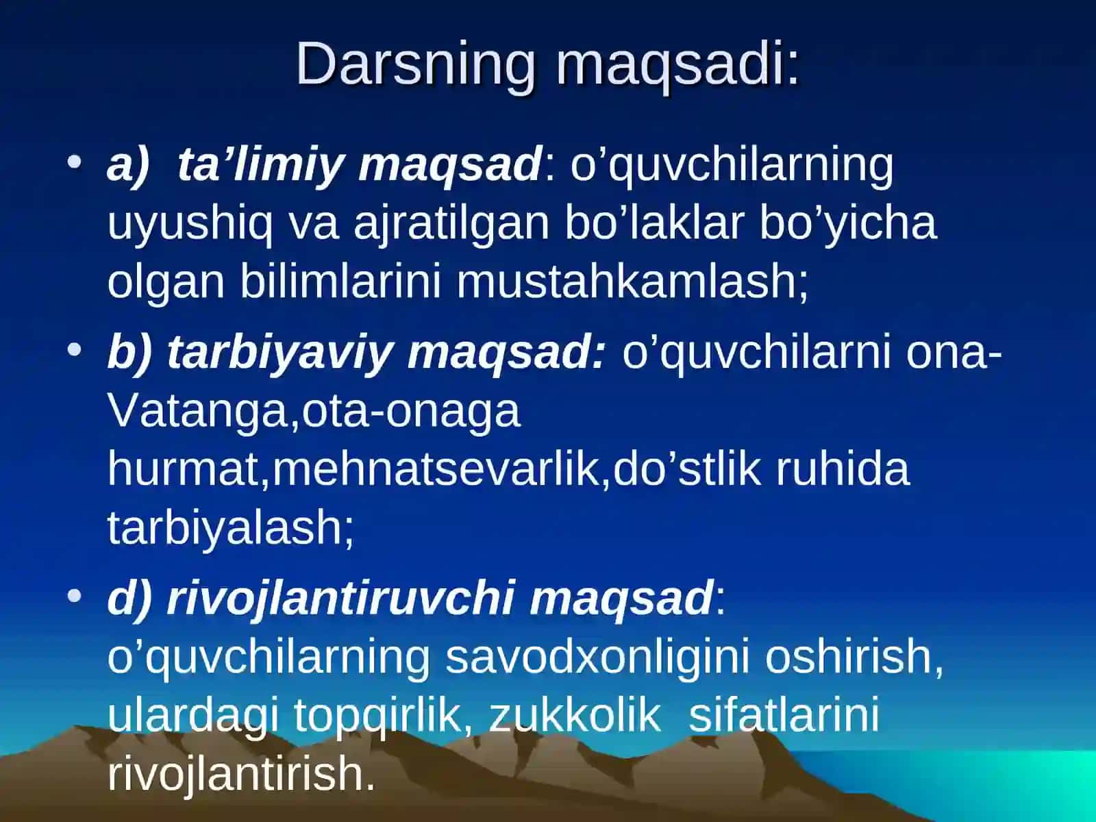 Uyushiq va ajratilgan bo’laklar 2