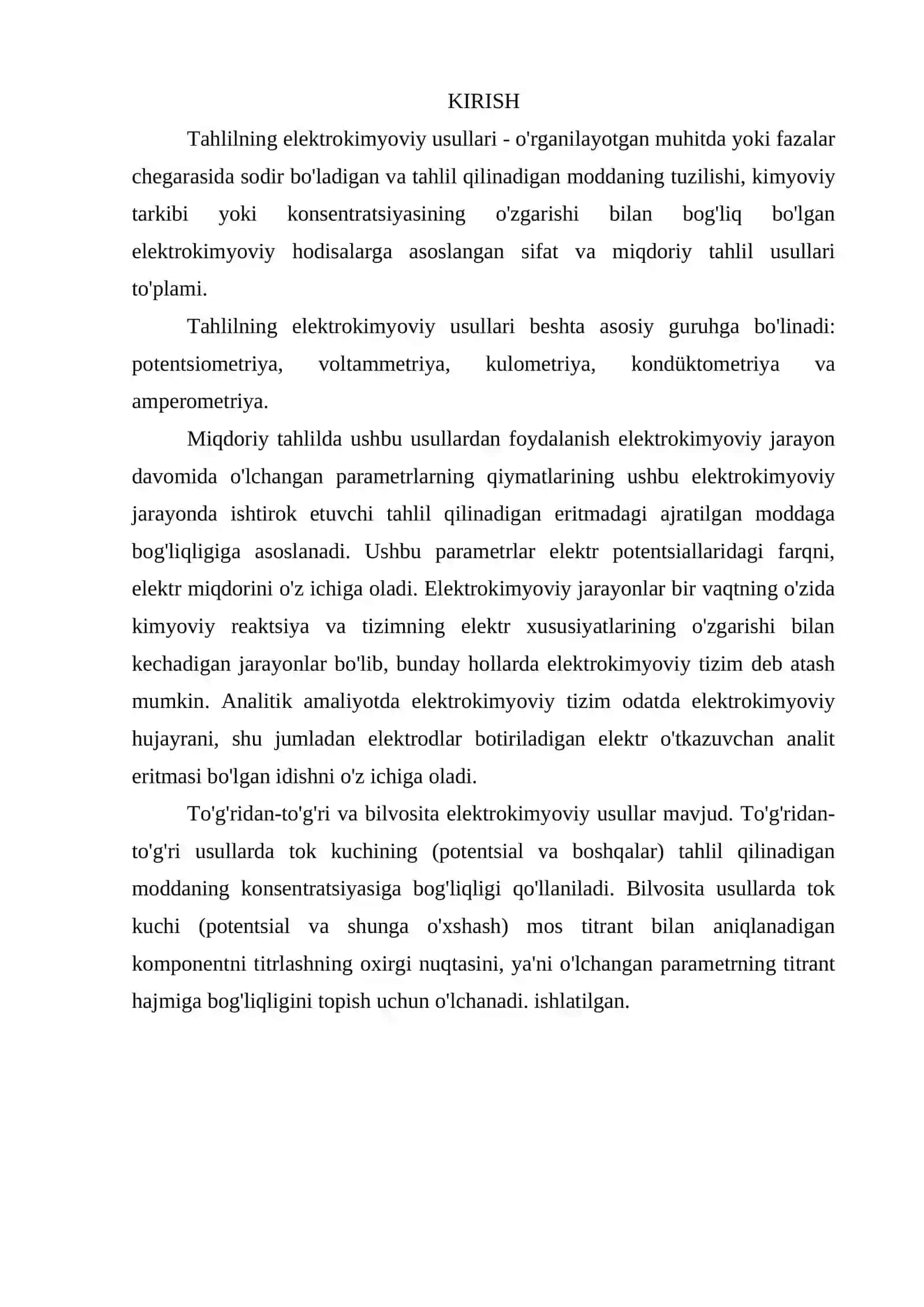 Tahlilning elektrokimyoviy usullari 2