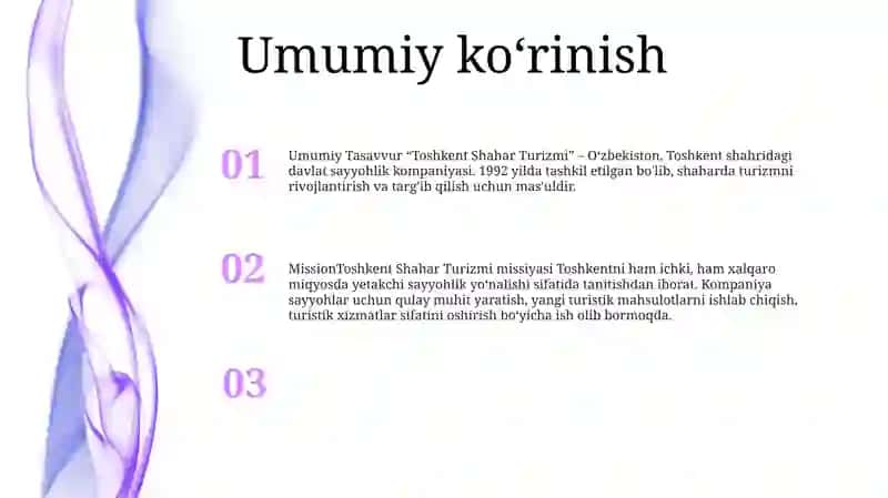 Toshkent Shahar Turizmi 2