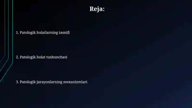 Patologik holat haqida tushuncha 2