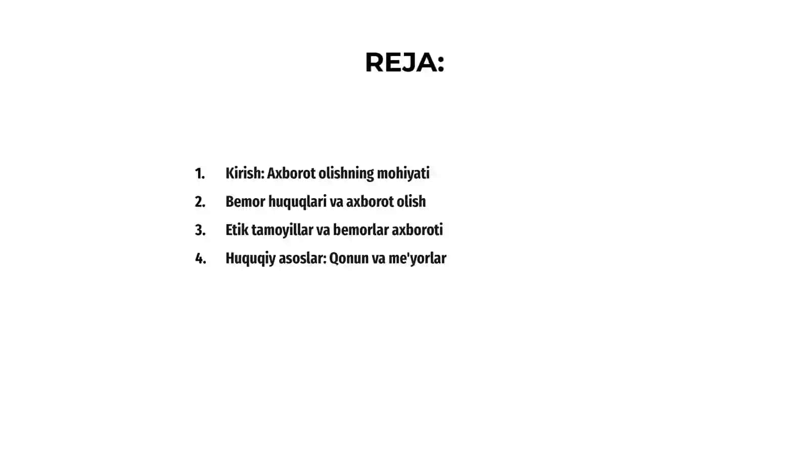 Bemorlar uchun axborot olish 2