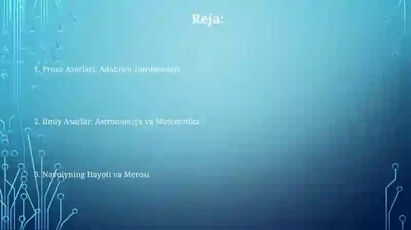 Navoiy ilmiy va nasriy asarlari 2