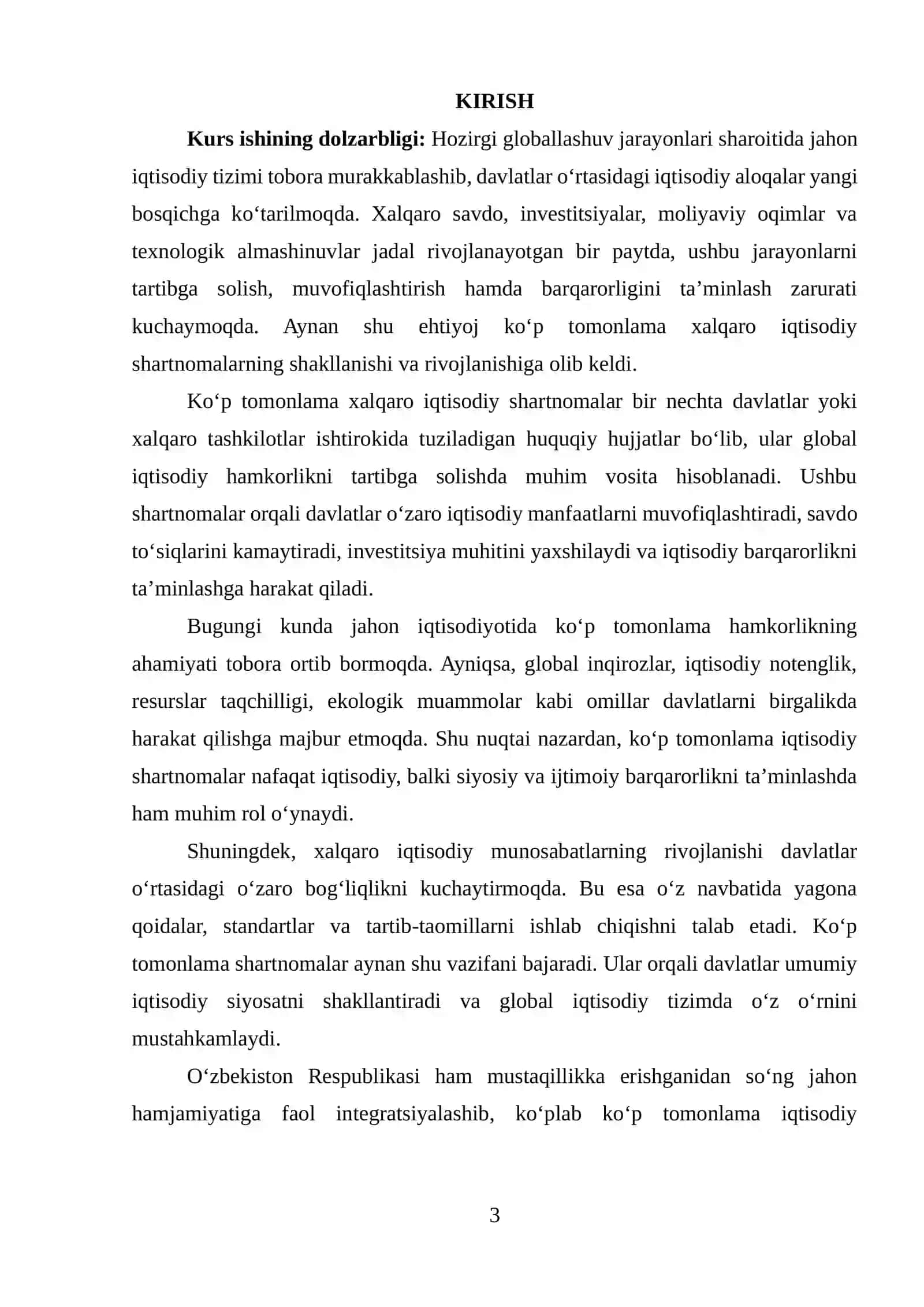 KO‘P TOMONLAMA XALQARO IQTISODIY SHARTNOMALAR 2