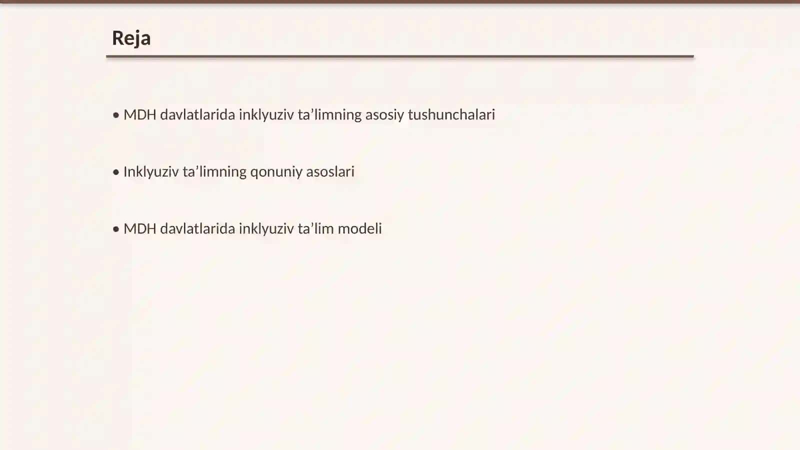 MDH davlatlarida inklyuziv taʼlim 2