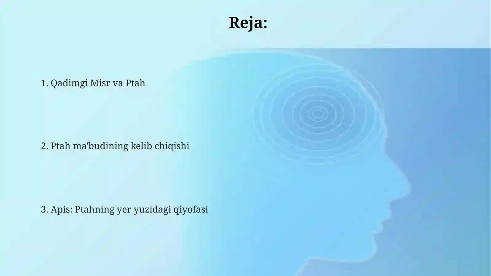 Qadimgi Misr va Ptah 2