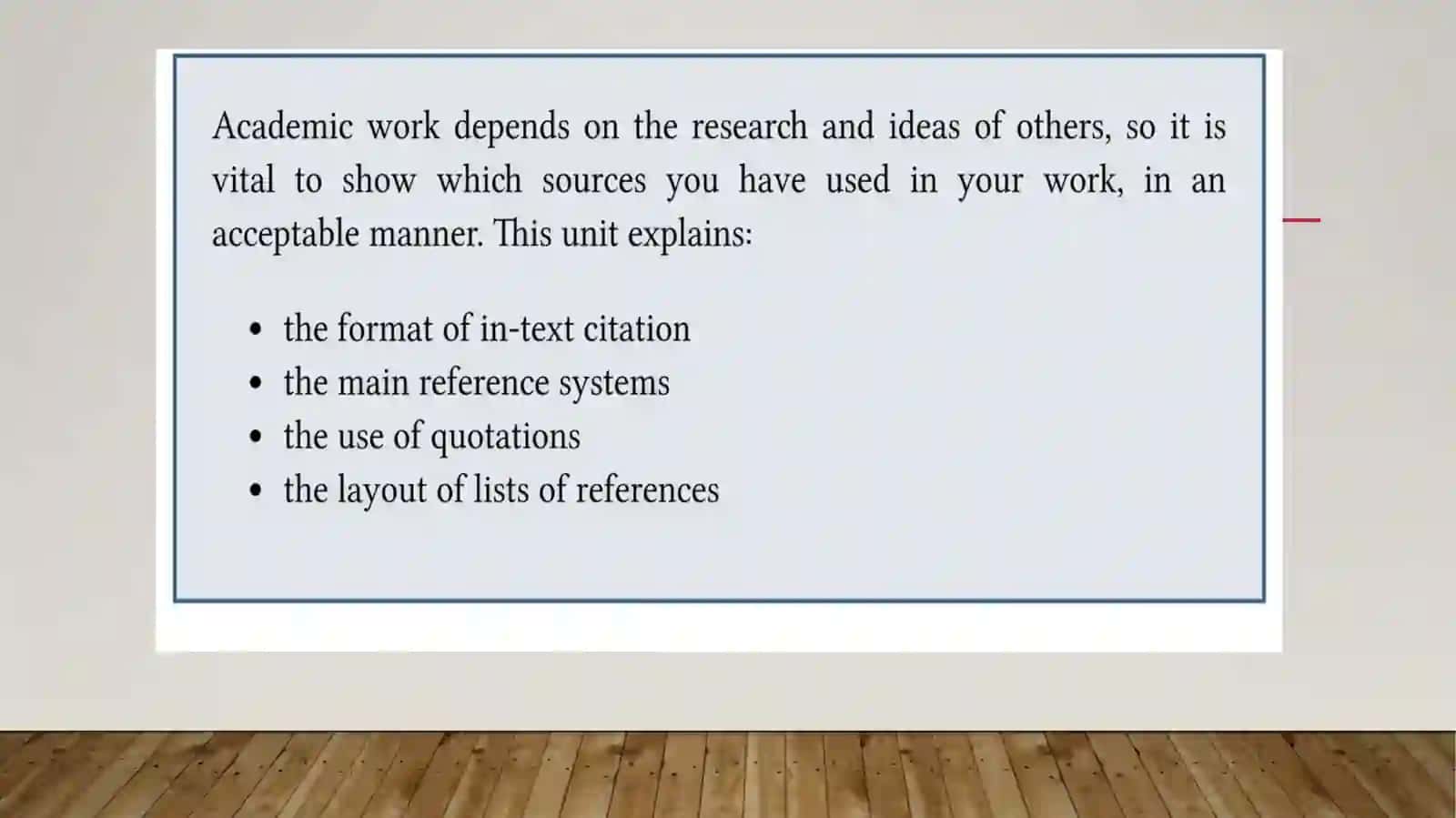 References and Quotations 2