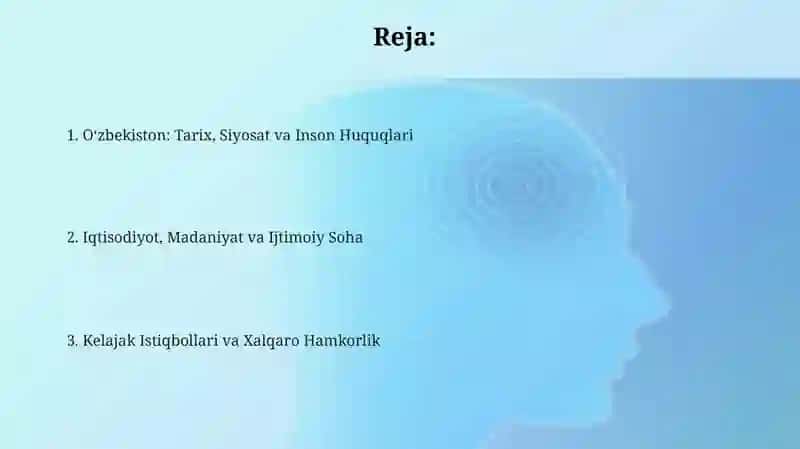 Oʻzbekiston: Tarix, Siyosat va Inson Huquqlari 2