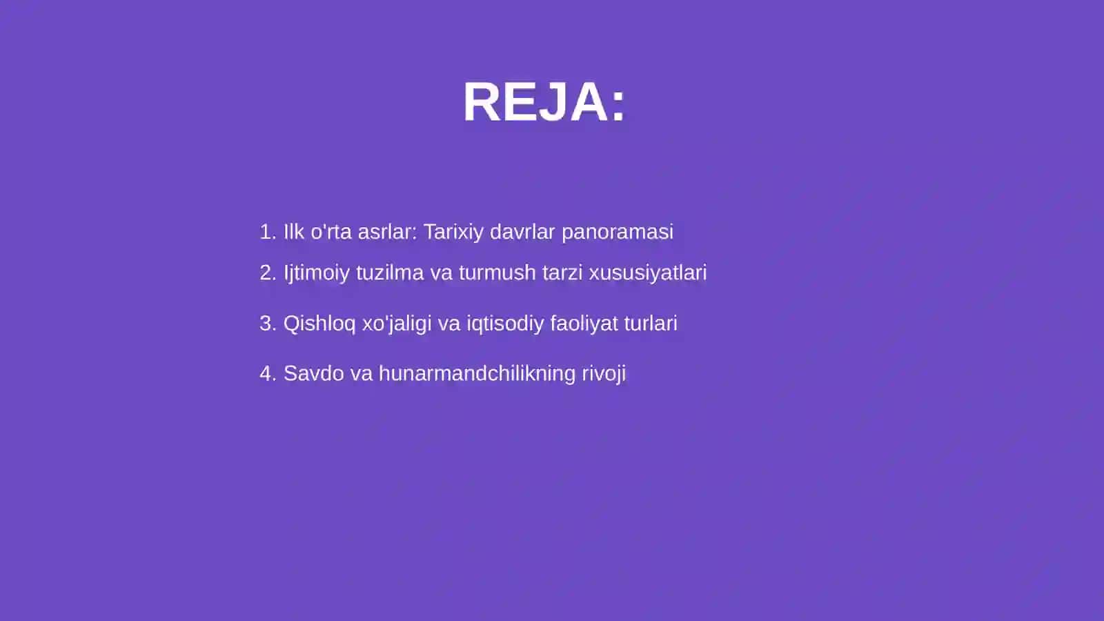 Ilk o'rta asrlarda ijtimoiy iqtisodiy hayot va uning me'morchilikka ta'siri 2