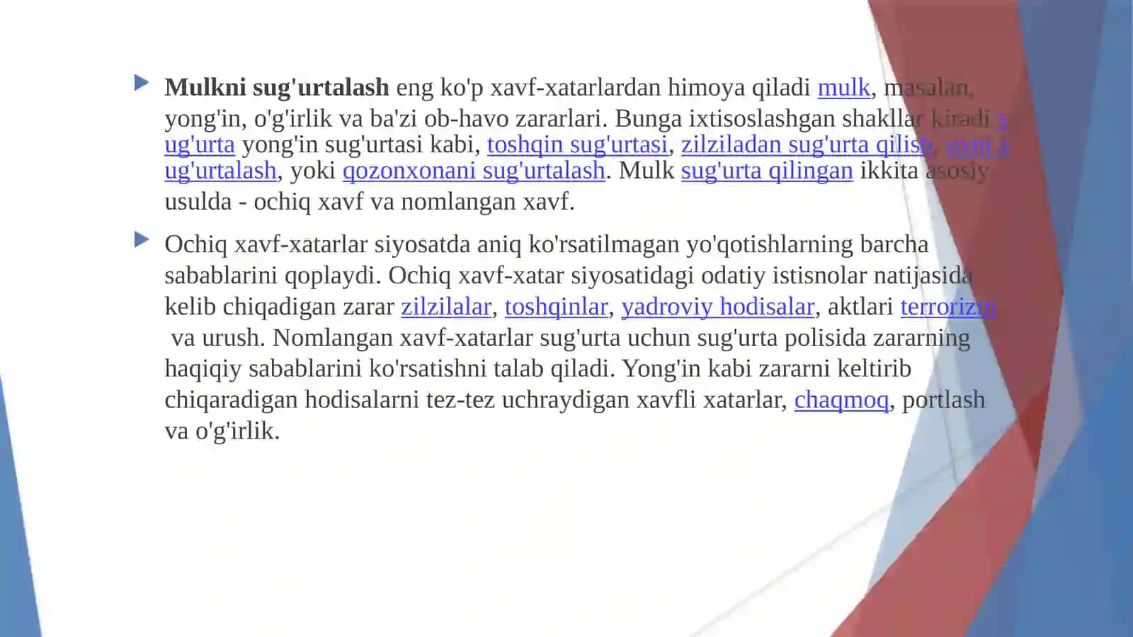 Mulkiy sug’urta 2