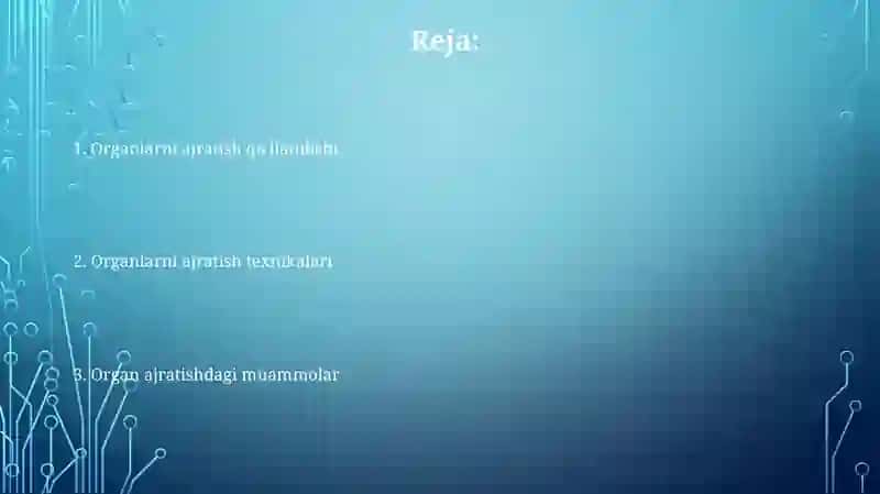 Ayiruv organlari 2